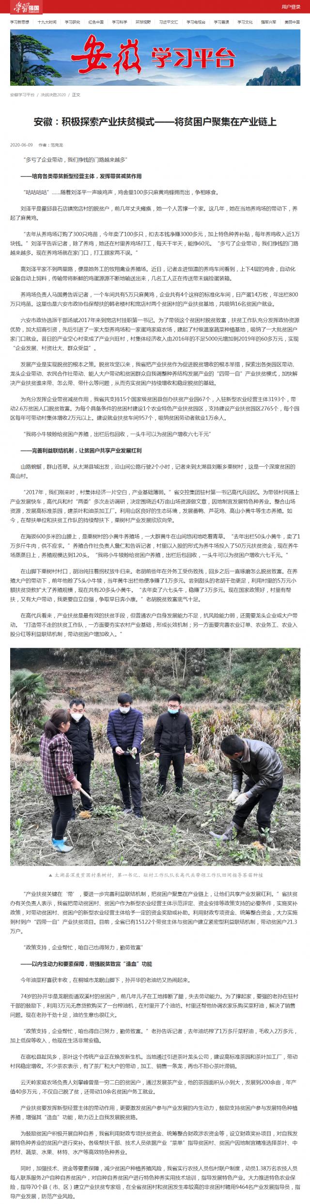 1591685531113819.png 安徽:積極探索產業扶貧模式——將貧困戶聚集在產業鏈上_副本.png